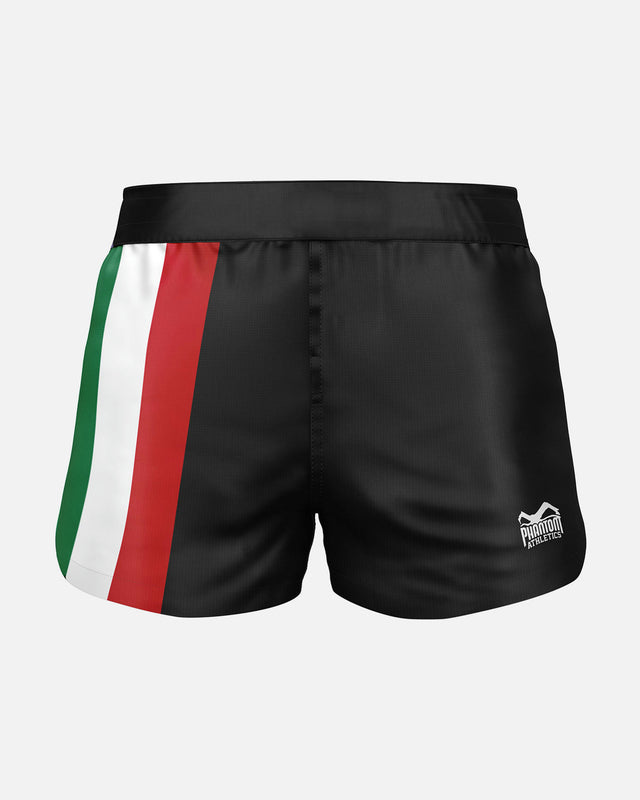 Shorts de MMA Phantom Athletics Fusion-R Team Italy – Rouge/Blanc/Vert