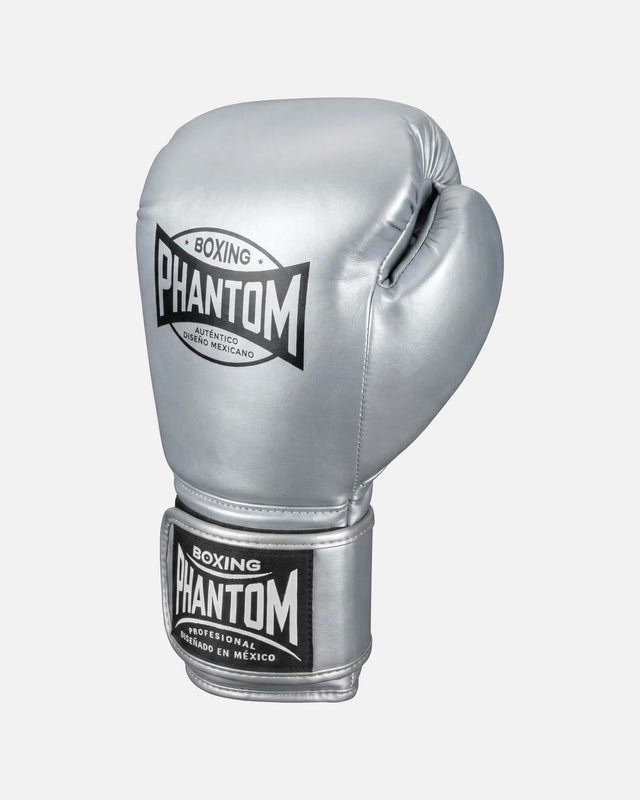 Luvas de boxe Phantom Athletics Mexico Titan – Prata