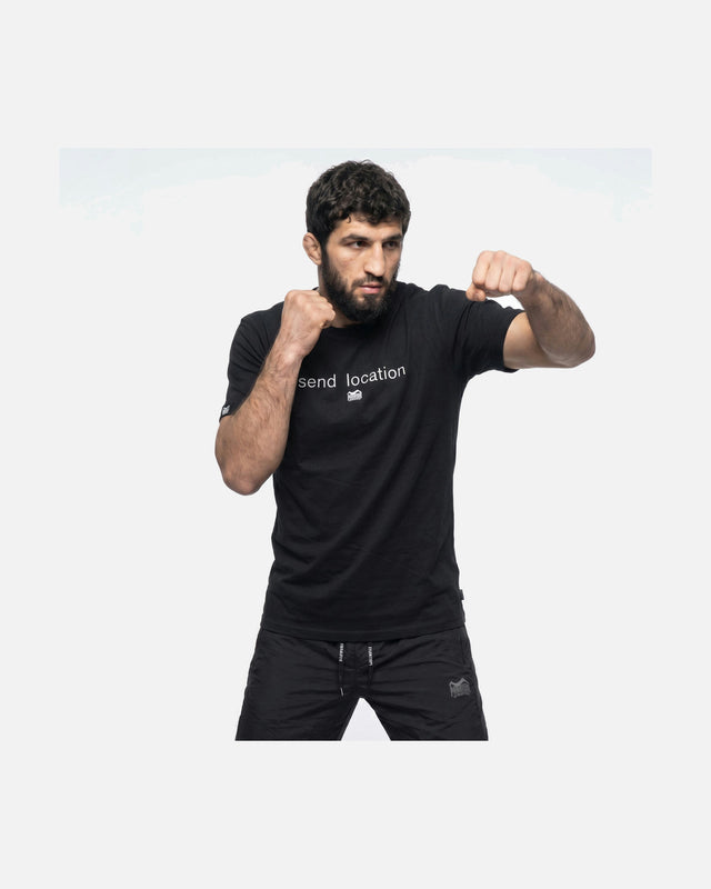 Phantom Athletics T-Shirt Send Location – Svart