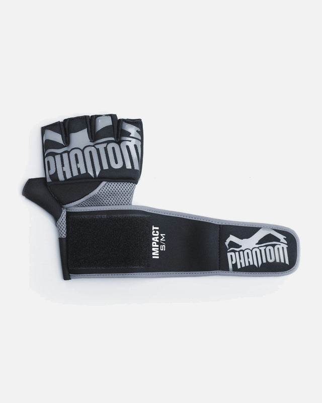 Bende da boxe Phantom Athletics Impact Neopreen Gel – Nero/Grigio