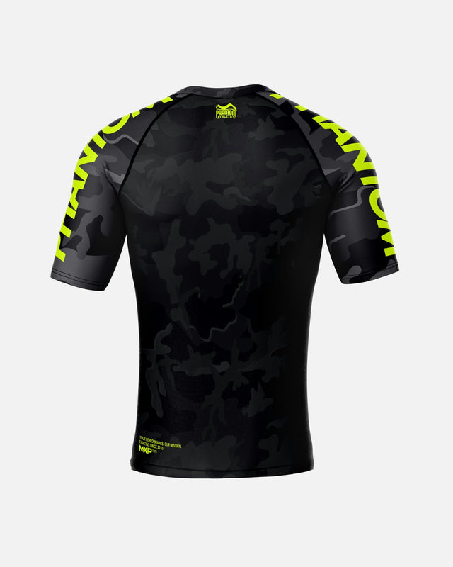 Phantom Athletics Rashguard EVO Neon – Schwarz/Neon