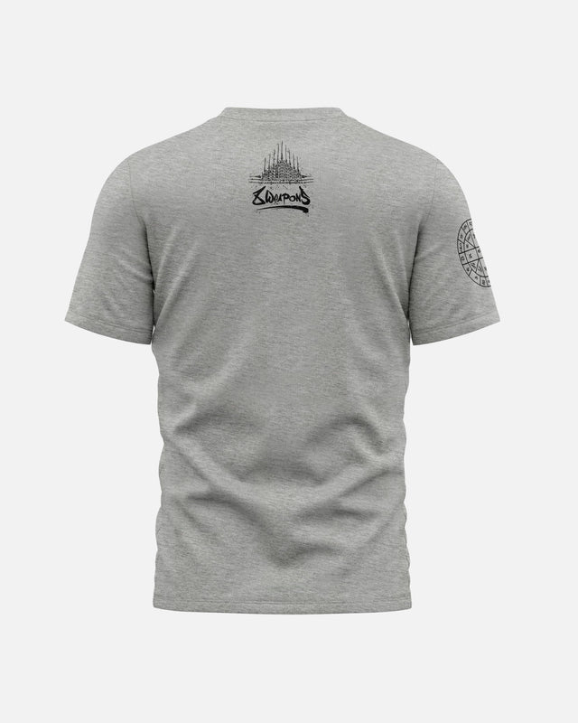 8 WEAPONS T-shirt Yantra – Grå