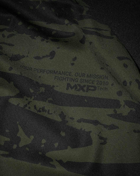 Pantaloni scurți MMA Phantom Athletics EVO Tiger Camo – Verde militar