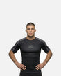 Phantom Athletics Rashguard EVO Apex Kurzarm – Schwarz/Grau