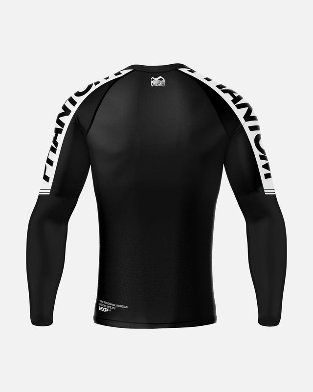 Phantom Athletics Rashguard EVO Apex Langærmet - Sort