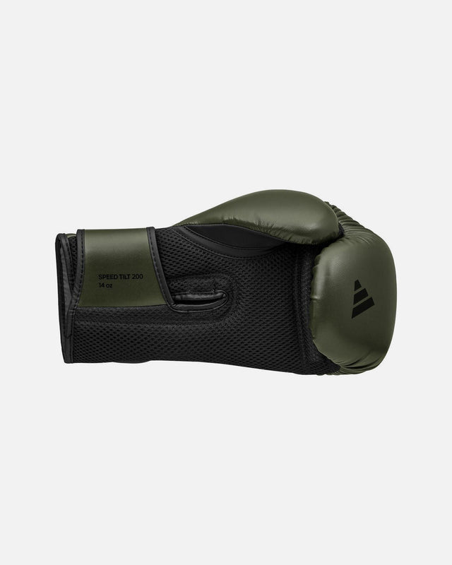 Adidas Boxhandschuhe Speed Tilt 200 – Olivgrün/Schwarz