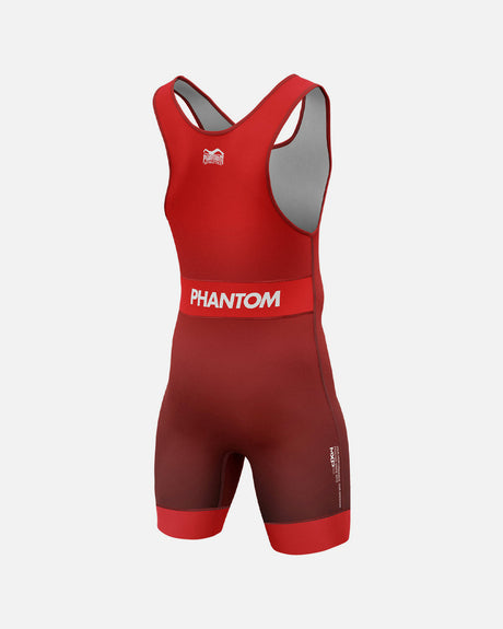 Phantom Athletics Worstelsinglet Apex – Rot