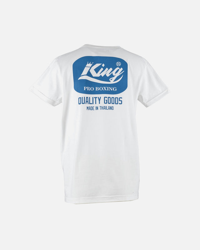 King Pro Boxing T-shirt Retro 1 – Hvid