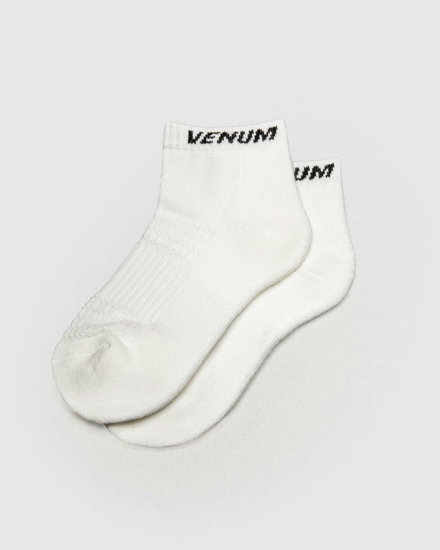 Venum Essential Ankle Socks - White - Set of 3