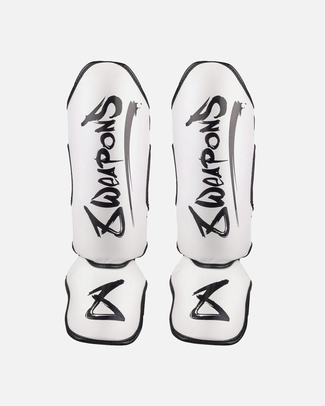 8 WEAPONS Shin guards Unlimited 2.0 – White/Black