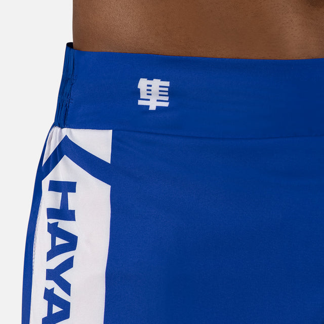 Hayabusa Muay Thai-shorts Icon – Blå/Vit