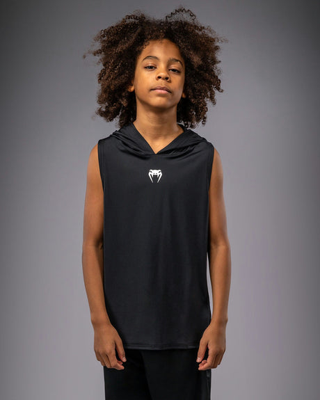 Venum Hoodie Elite Mouwloos Børn - Sort