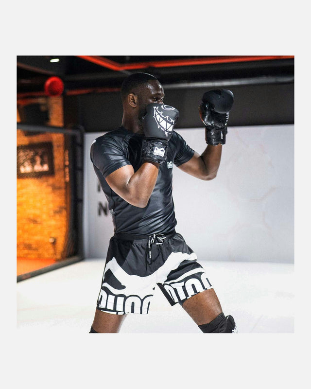 Phantom Athletics MMA-shorts Fusion-R 2in1 Savage – Sort/Hvid