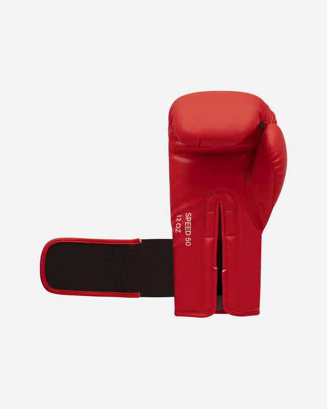 Adidas Bokshandschoenen Speed 50 - Rood/Zilver