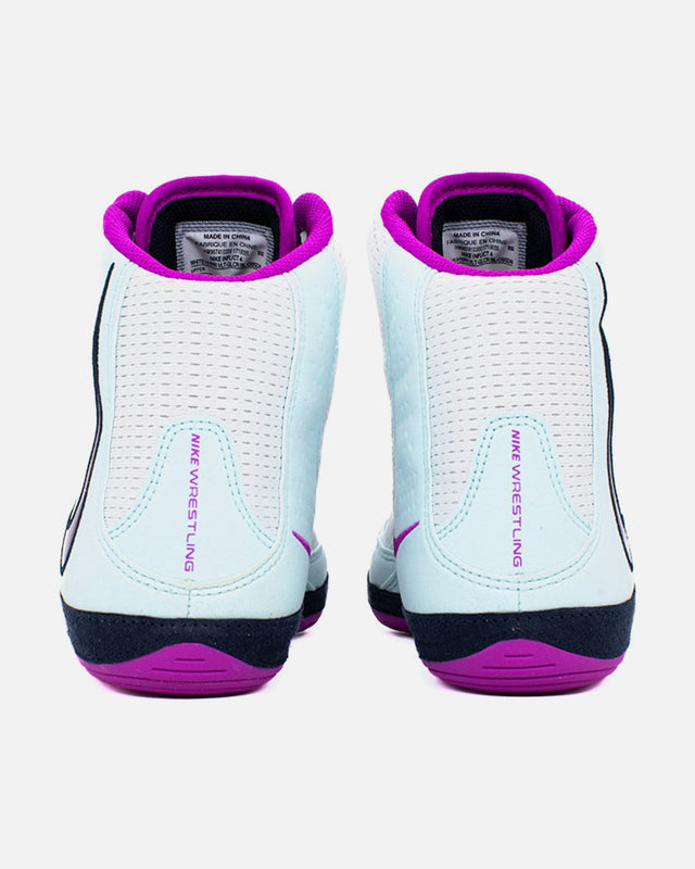 Nike Wrestling Shoes Inflict 4 – White/Purple