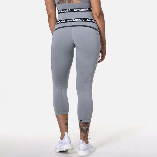 Hayabusa Leggings High Rise 3/4 til kvinder - Grå