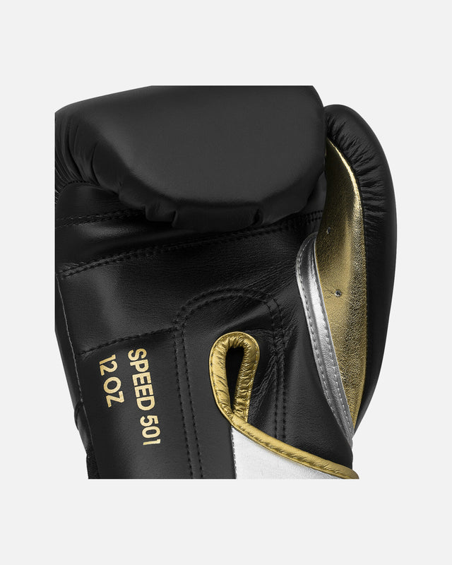 Guantoni da boxe Adidas Speed 501 – Nero/Oro