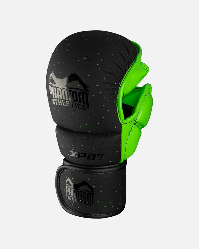 Phantom Athletics MMA-Handschuhe Galaxy – Schwarz/Neon Grün