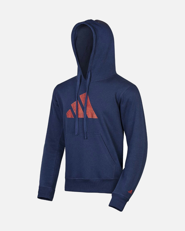 Hanorac Adidas Perfo Script Graphic – Albastru