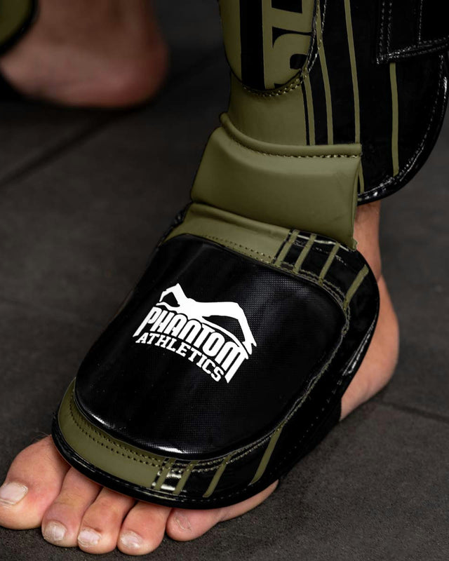 Caneleiras Phantom Athletics Apex Hybrid – Verde militar