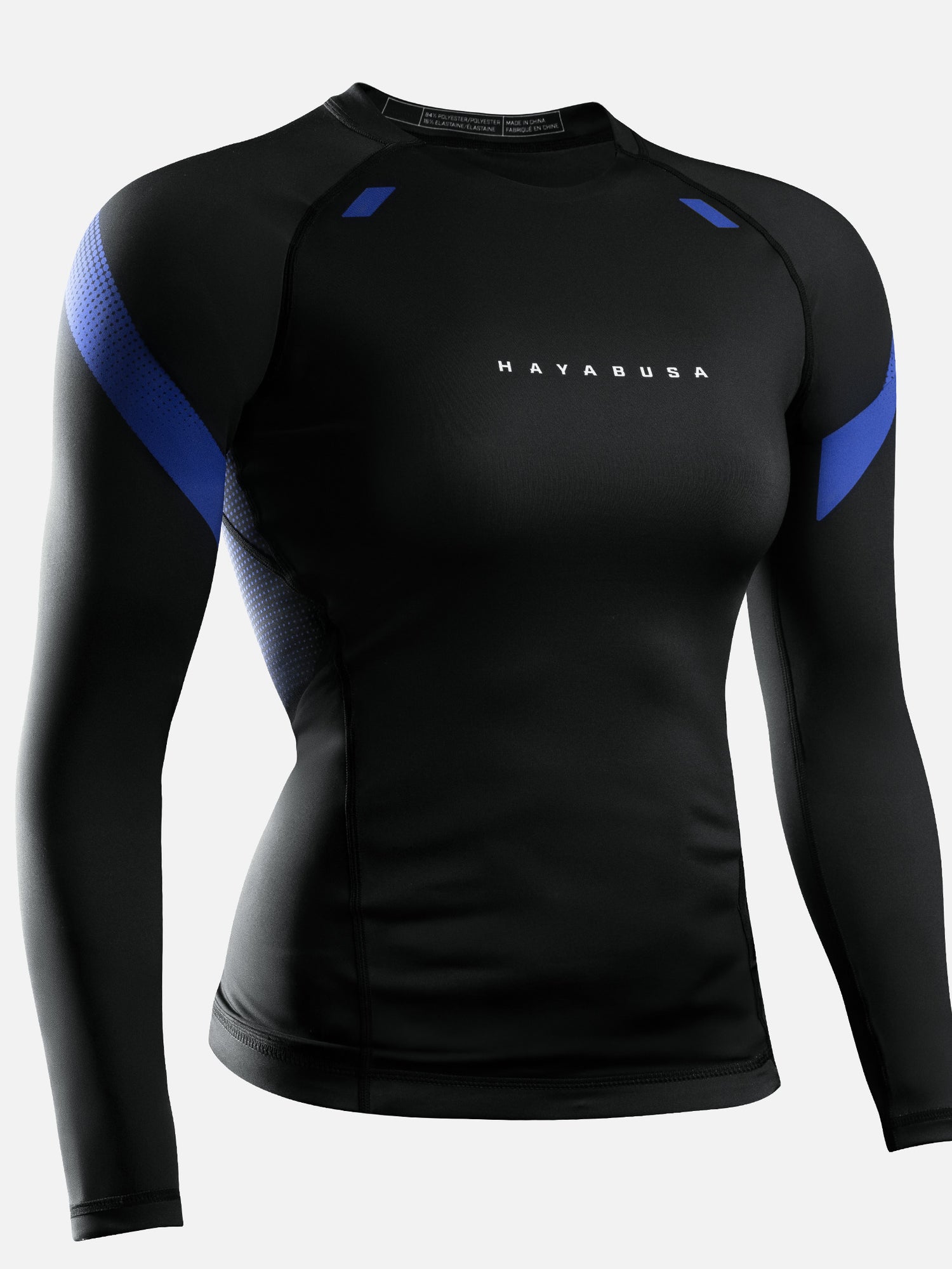 Rashguard Hayabusa Pro Ranked Maniche Lunghe Donna – Blu