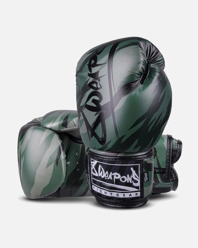 8 WEAPONS Boxhandschuhe Unlimited 2.0 – Woodland Camo