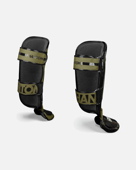 Ochraniacze na piszczele Phantom Athletics APEX Hybrid – Oliwkowy
