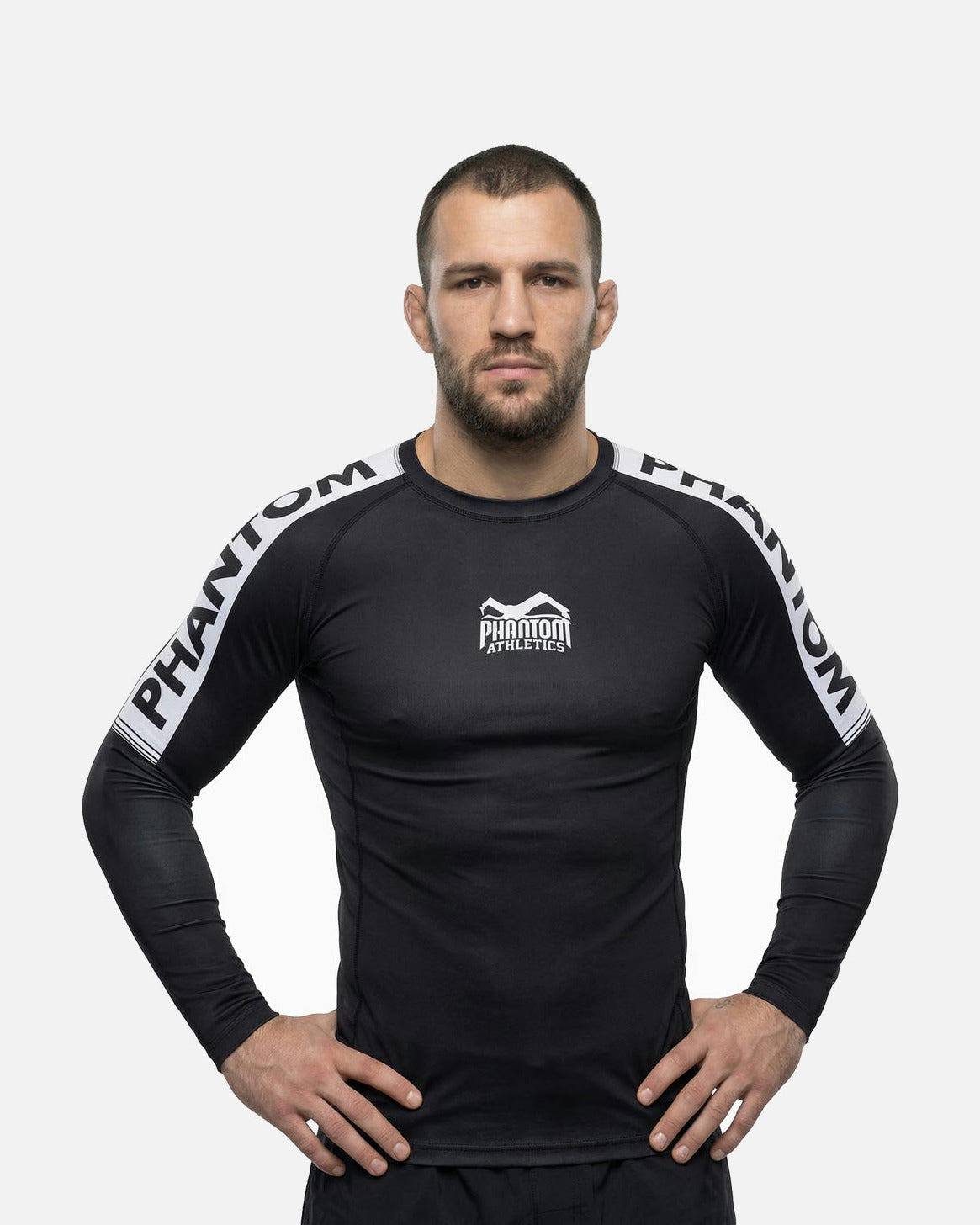 Phantom Athletics Rashguard EVO Apex Langærmet - Sort