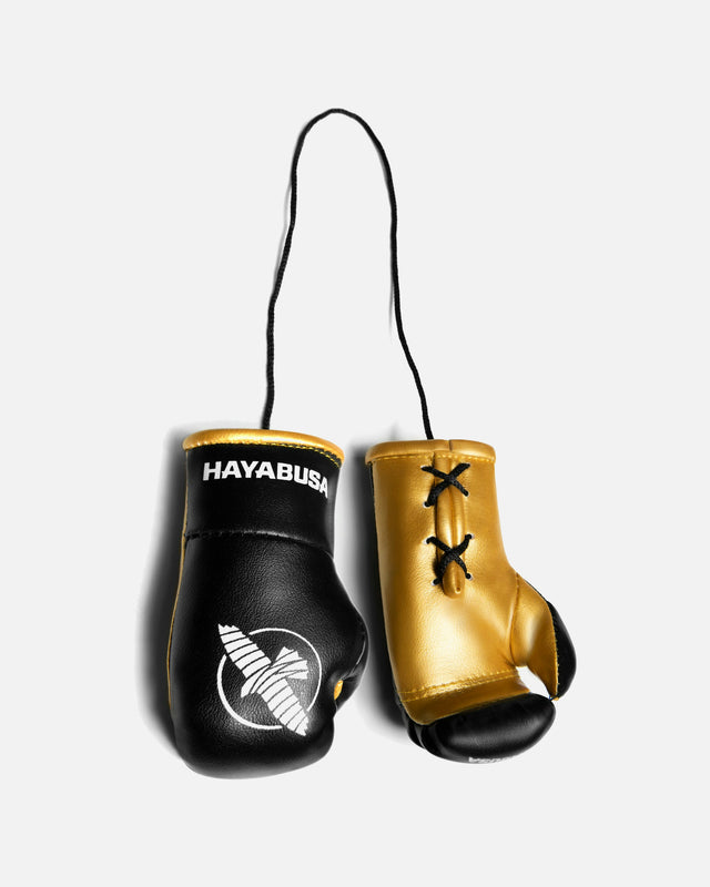 Luvas de boxe Hayabusa Mini – Preto/Ouro