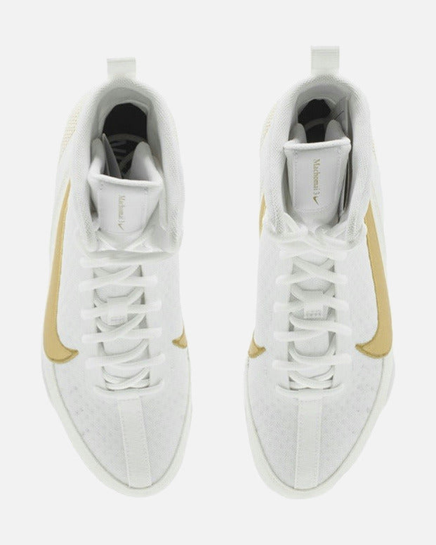 Botas de boxe Nike Machomai 3 – Branco/Ouro