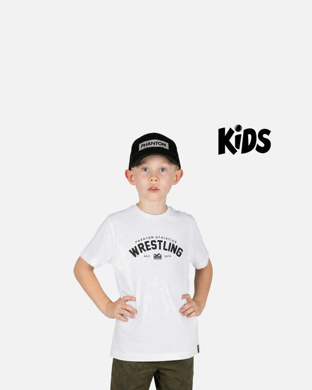 Phantom Athletics Wrestling T-Shirt – White