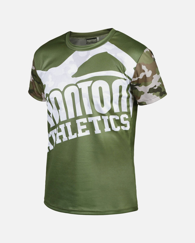 Phantom Athletics Trainingsshirt EVO Warfare – Army Camo