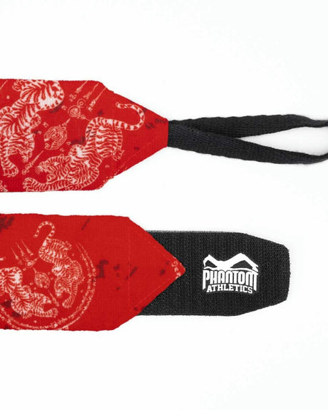 Ligaduras de boxe Phantom Athletics Sak Yant – Vermelho