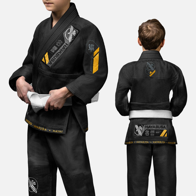 Kimono BJJ Hayabusa Ascend – Dziecięce, Czarne
