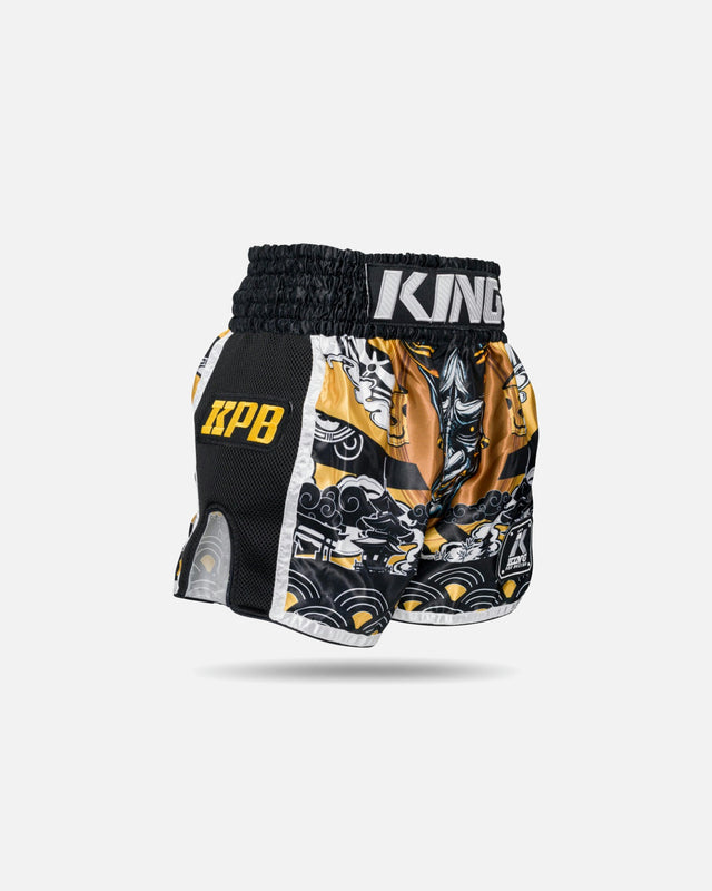 King Pro Boxing Muay-Thai-Shorts Hanya – Schwarz