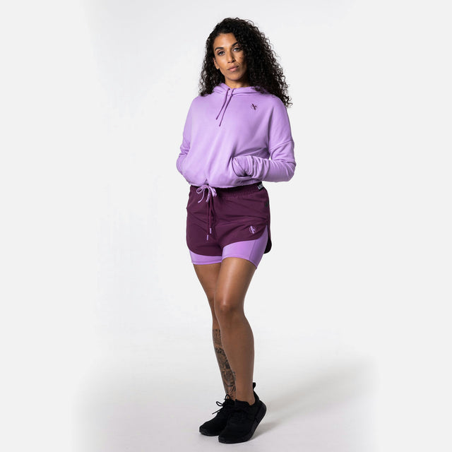 Hayabusa Hoodie Cozy Fleece Dam - Lavendel