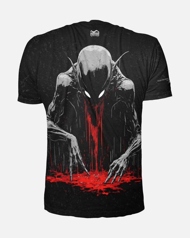 Phantom Athletics Trainingsshirt EVO+ Nightmare – Schwarz/Rot