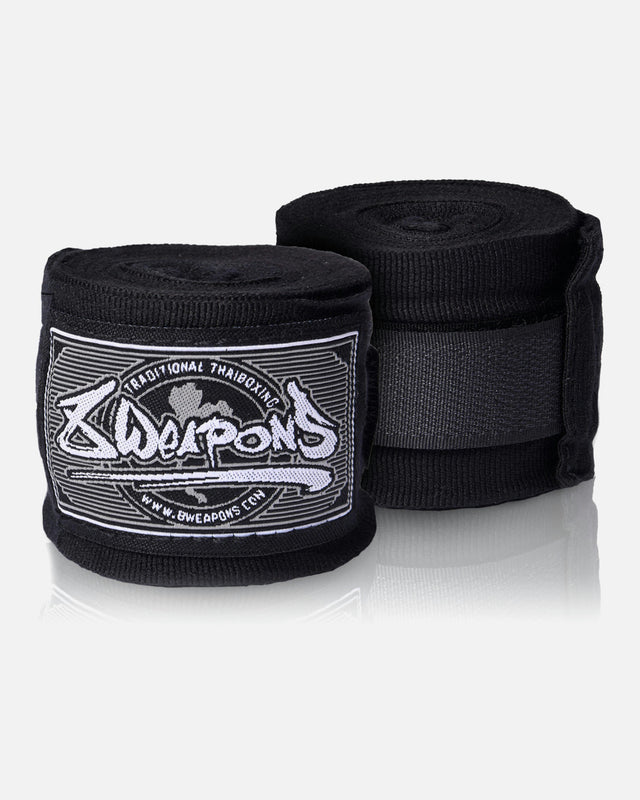 Ligaduras de boxe 8 WEAPONS – Preto