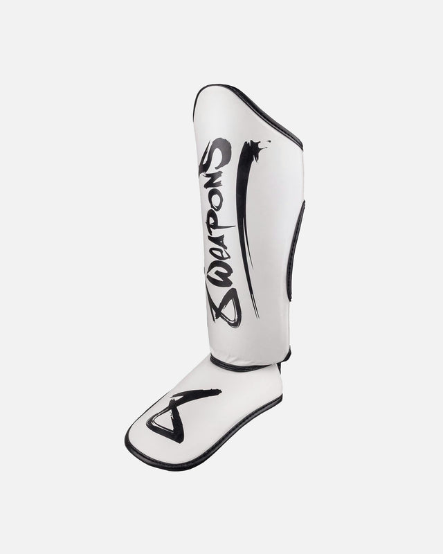 8 WEAPONS Shin guards Unlimited 2.0 – White/Black