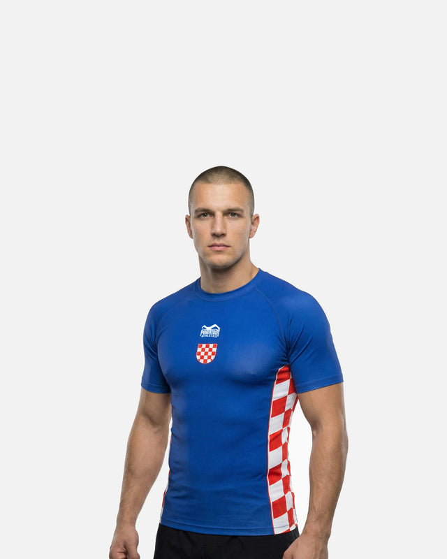 Phantom Athletics Rashguard Team Croatia – Modrý