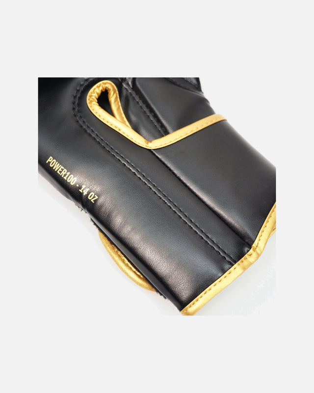Adidas Boksehandsker Power 100 – Sort/Guld