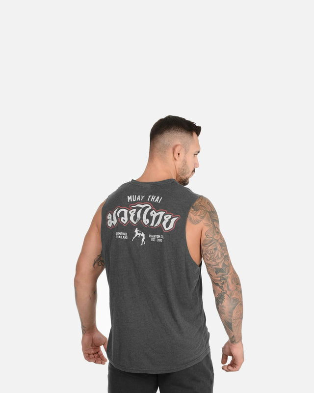Débardeur Phantom Athletics Muay Thai – Noir