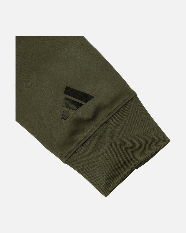 Sweat à capuche Adidas Tech Line – Vert olive