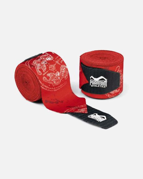 Ligaduras de boxe Phantom Athletics Sak Yant – Azul