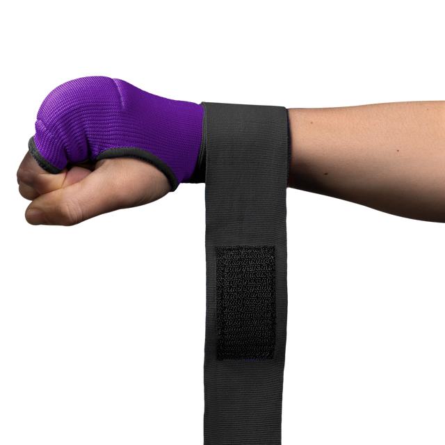 Hayabusa Innerhandskar Quick Gel – Lila/Svart