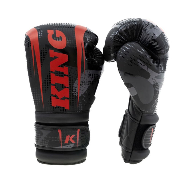 Guantoni da boxe King Pro Boxing Shogun – Nero/Rosso