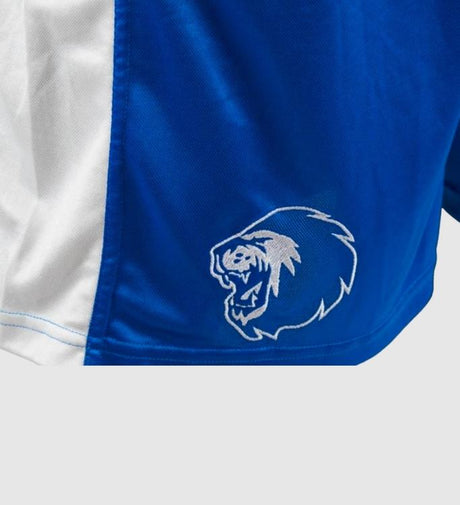 Calções de boxe Super Pro Club – Azul/Branco