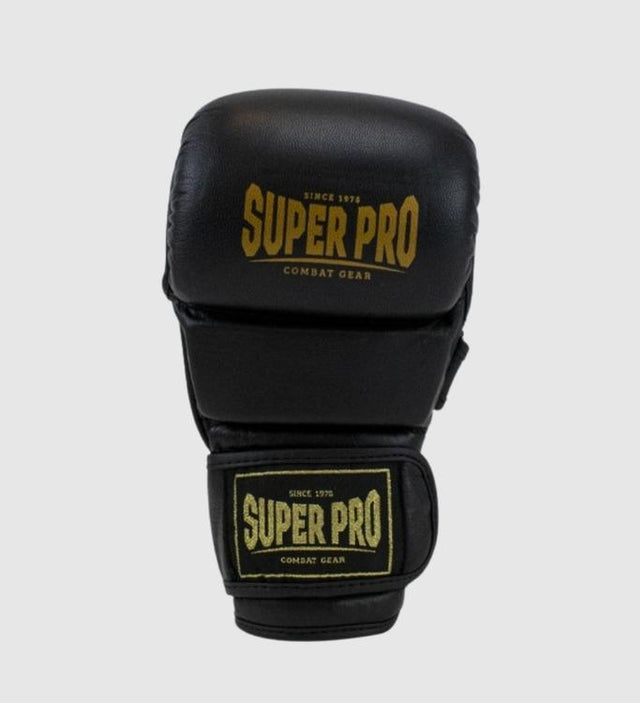 Mănuși MMA Super Pro Combat Gear – Negru/Auriu