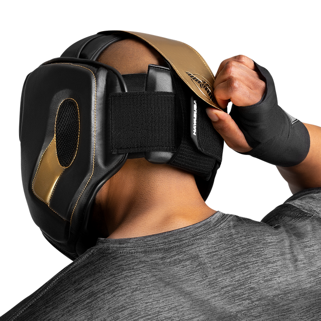 Hayabusa Huvudskydd T3 – Svart/Guld