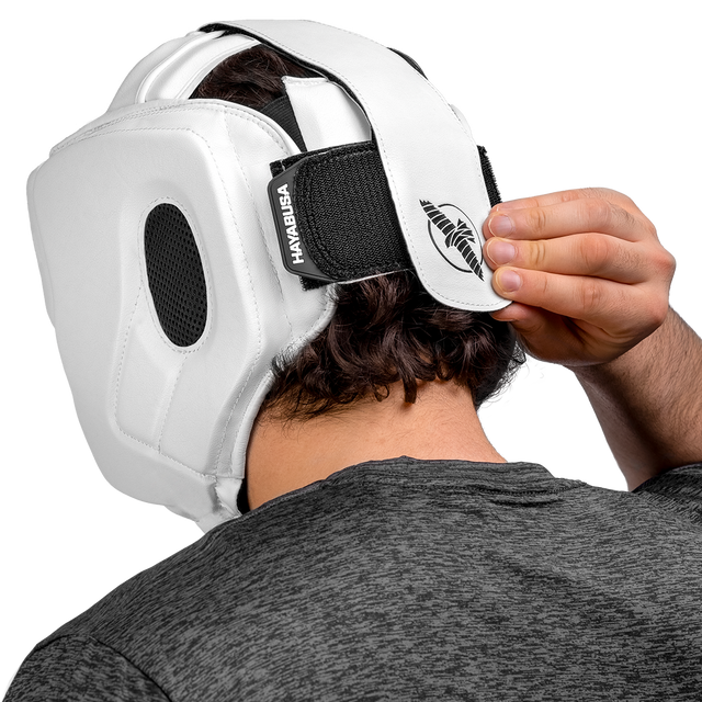 Hayabusa Hovedbeskytter T3 – Hvid/Sort